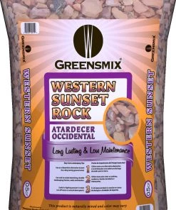 Best Pirce ✨ Greensmix Landscaping Rock 0.5-cu ft Western Sunset Garden Rock 💯