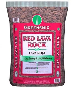 Brand new 🧨 Greensmix Landscaping Rock 0.5-cu ft Red Lava Rock 🎉