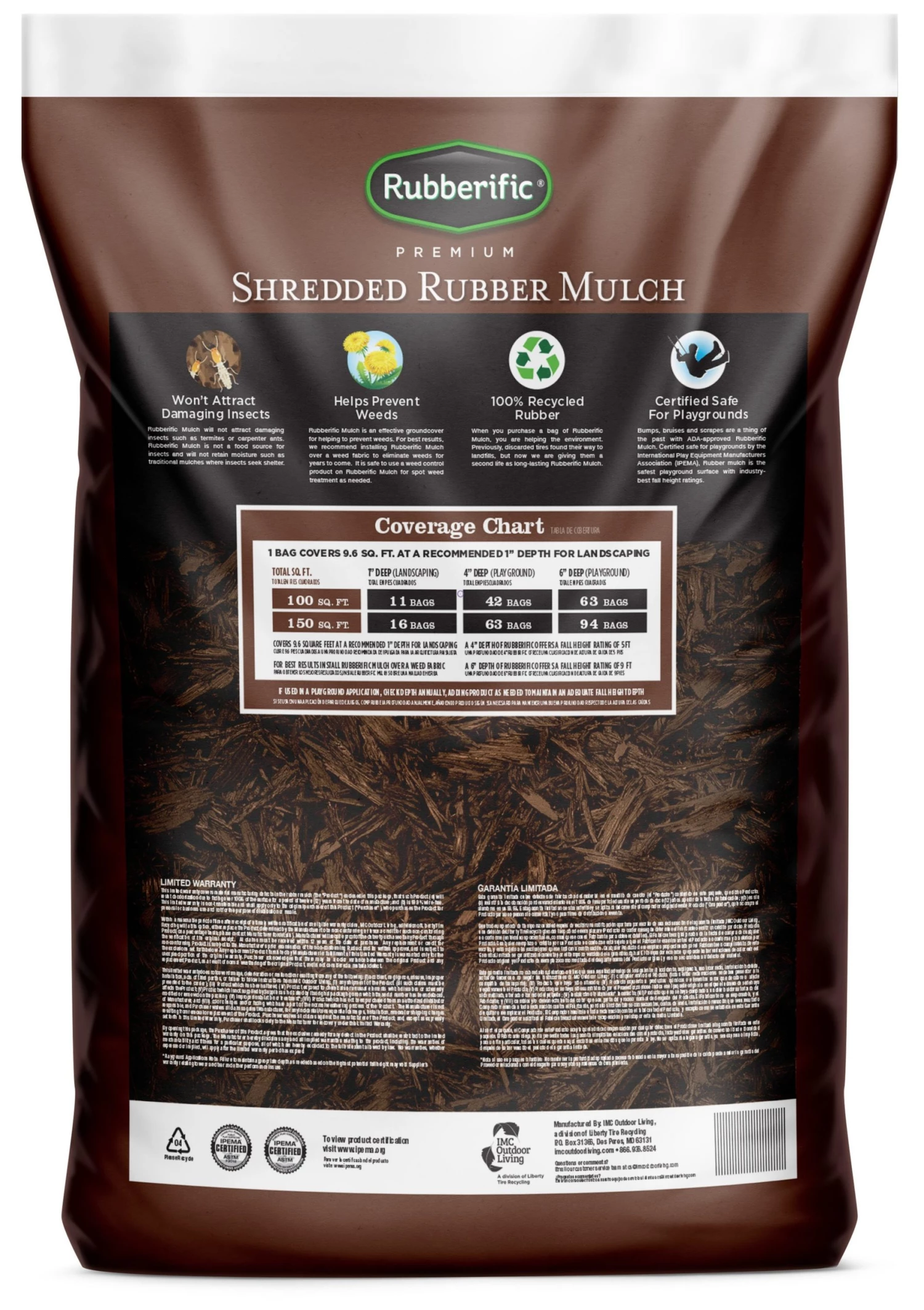 Best Pirce ๐ฅ Rubberific Rubberific premium shredded rubber mulch 0.8-cu ft Dark Brown Rubber Mulch ๐ 2 Best Pirce ๐ฅ Rubberific Rubberific premium shredded rubber mulch 0.8-cu ft Dark Brown Rubber Mulch ๐ - Image 2