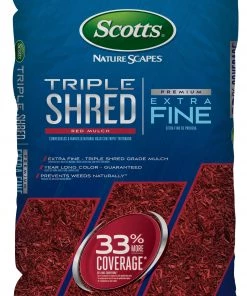 Best deal ✔️ Scotts Nature Scapes Triple Shred 1.5-cu ft Red Mulch ❤️