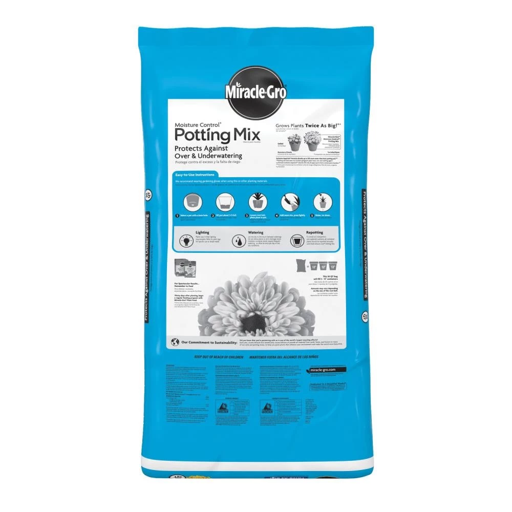 Best Pirce ❤️ Miracle-Gro Soil & Soil Amendments Moisture Control 50-Quart Potting Soil Mix 🤩 2 Best Pirce ❤️ Miracle-Gro Soil & Soil Amendments Moisture Control 50-Quart Potting Soil Mix 🤩 - Image 2