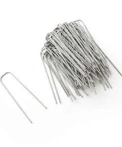 Deals 🤩 Sta-Green Landscape Fabric & Stakes 75-Pack 4-in Steel Landscape Fabric Pins 🧨 -Landscaping Official Shop 07862200