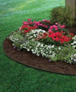 Outlet 🤩 EasyFlex 40-ft Black Plastic Landscape Edging Roll 👍 -Landscaping Official Shop 09549148