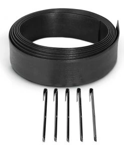 Brand new ✨ Suncast Dig-In 20 ft. Flexscape Black Edging 20-ft Black Plastic Landscape Edging Roll 💯