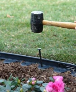 Discount 😍 EasyFlex 144-Pack 8-in Black Plastic Edging Stake 👏 -Landscaping Official Shop 11270369