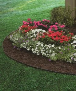 Hot Sale 🛒 EasyFlex 240-ft Black Plastic Landscape Edging Roll 🌟 -Landscaping Official Shop 11270393