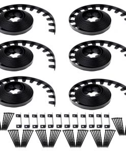 Hot Sale 🛒 EasyFlex 240-ft Black Plastic Landscape Edging Roll 🌟