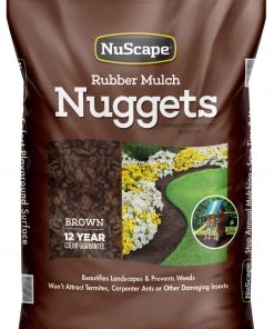 Brand new 🤩 NuScape 0.8-cu ft Brown Rubber Mulch ⭐