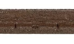 Budget 💯 Rubberific 4-ft Brown Rubber Landscape Edging Section ⌛