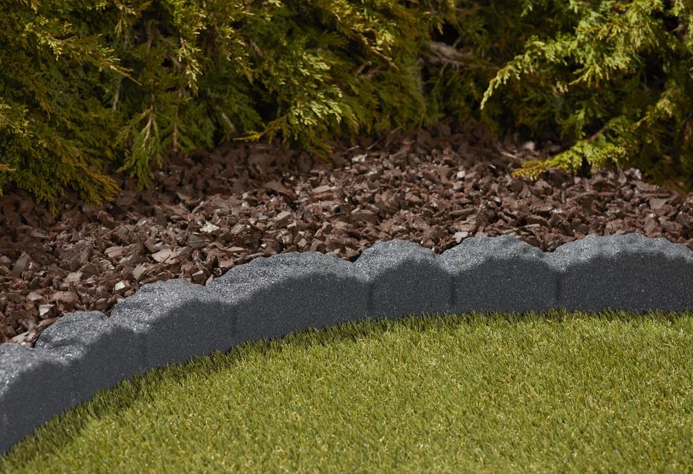 Brand new ๐คฉ Rubberific 4-ft Gray Rubber Landscape Edging Section ๐ 3 Brand new ๐คฉ Rubberific 4-ft Gray Rubber Landscape Edging Section ๐ - Image 3