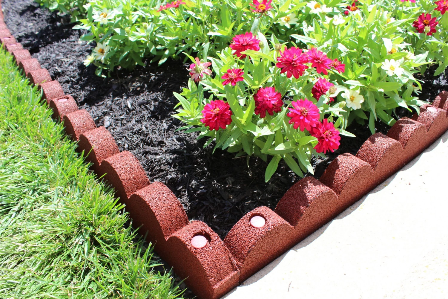 Best deal 🛒 Rubberific 4-ft Red Rubber Landscape Edging Section ✔️ 7 Best deal 🛒 Rubberific 4-ft Red Rubber Landscape Edging Section ✔️ - Image 7