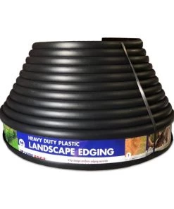Budget 🤩 Expert Edge Professional-Grade 60-ft Black Plastic Landscape Edging Roll 🔔