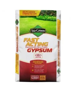 Coupon 🧨 Sta-Green Soil & Soil Amendments Fast-Acting Gypsum Improves Soil Structure 💯