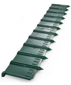 Brand new 💯 Greenscapes 3-ft Green Plastic Landscape Edging Section 🔔 -Landscaping Official Shop 17707293