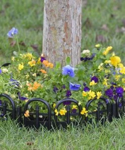 Deals 👍 EasyFlex 8-Pack 10-ft Black Plastic Landscape Edging Bundle 👍 -Landscaping Official Shop 40457104