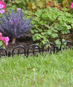 Deals 👍 EasyFlex 8-Pack 10-ft Black Plastic Landscape Edging Bundle 👍 -Landscaping Official Shop 40457109