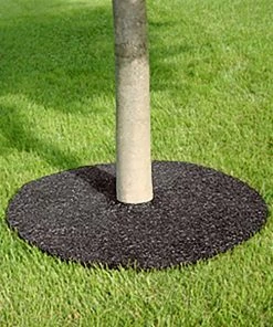 Cheapest 🤩 Rubberific Mulch Brown Recycled Rubber Rubber 24-in Tree Ring 🛒 -Landscaping Official Shop 42542384 scaled