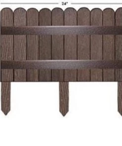 Buy 💯 Style Selections Edging Whiskey Scalloped Fence ⌛