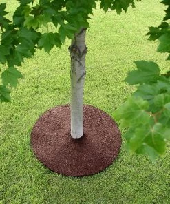 Cheap 🧨 Rubberific Mulch Red Recycled Rubber Rubber 24-in Tree Ring 💯 -Landscaping Official Shop 44013470